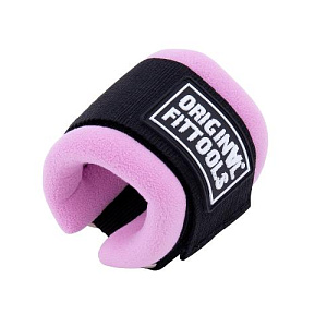 Купить Original FitTools Ремень для тренировки мышц рук регулируемый фиолетовый (D-кольцо) в Москве