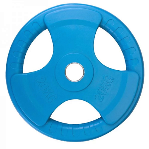 Диск олимпийский 20 кг Multicolor Edition KRAFT Fitness