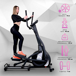 Купить Эллиптический тренажер Everyfit 41801EHP в Москве