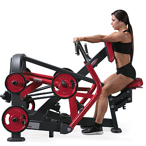 Купить Силовой тренажер Panatta Freeweight HP 1FW104 Горизонтальная тяга (Версия Super) в Москве