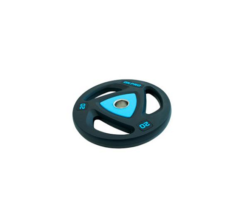 Диск олимпийский полиуретановый Original FitTools OKPRO 20 кг
