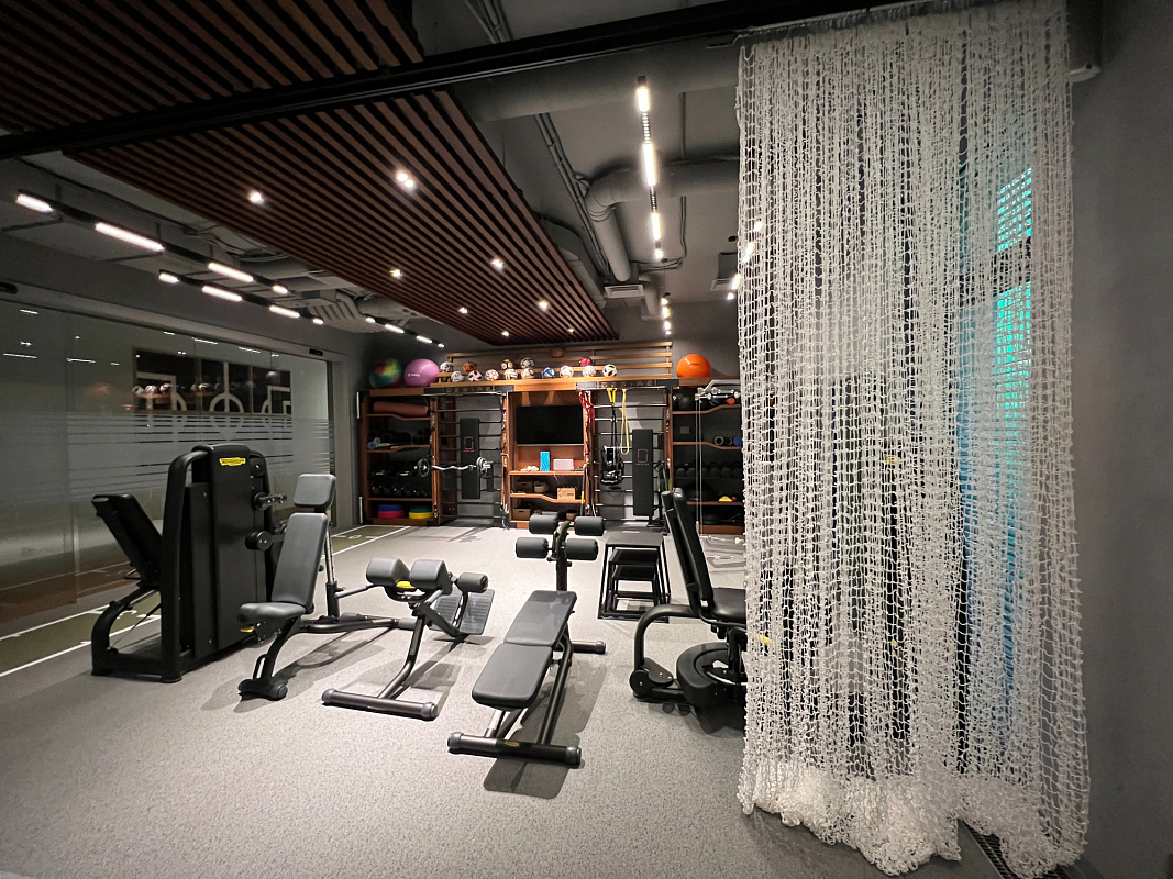 Фитнес пространство в частном доме под ключ