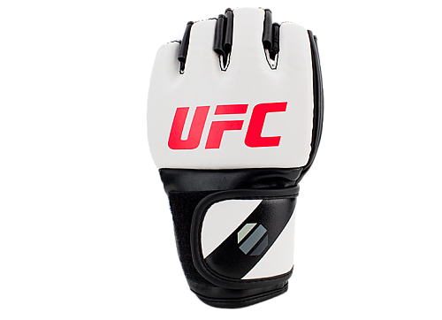 Перчатки MMA для грэпплинга UFC 5 унций белые S/M Купить Перчатки MMA для грэпплинга UFC 5 унций белые S/M в Москве
