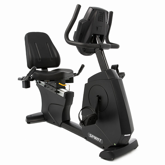 Горизонтальный тренажер Spirit Fitness CR800 Silver фото2