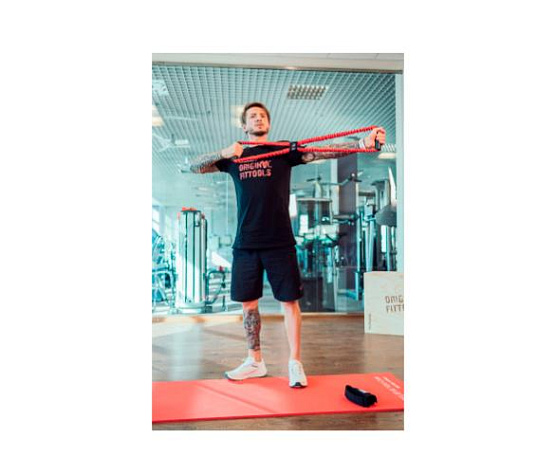 Эспандер-восьмерка Original FitTools сильное сопротивление фото5