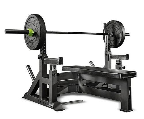 Купить Олимпийская скамья горизонтальная Primal PSWB0506 (со страховочной платформой) в Москве