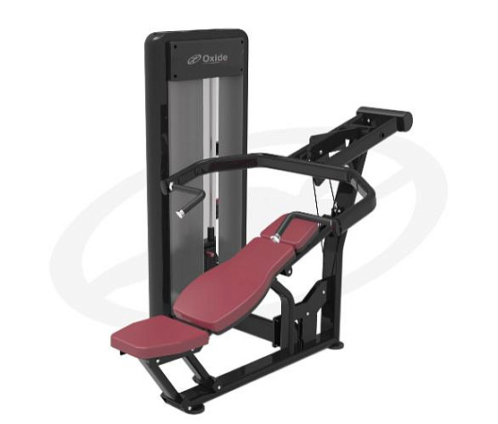 Грузоблочный тренажер на верхнюю часть тела Oxide Fitness D001 мультипозиционный жим