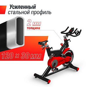 Купить Велотренажер Unix Fit SB-500 Black спин-байк  в Москве