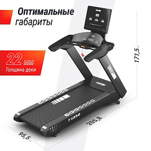 Купить Беговая дорожка Unix Fit T-1350 PRO (LED) в Москве