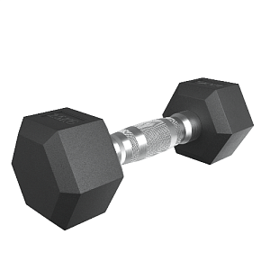 Купить Unix Fit Гантель гексагональная обрезиненная 2,5 кг / шт. в Москве