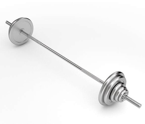 Гриф прямой хромированный Unix Fit 1,8 м / 25 мм