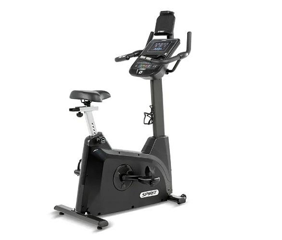 Велотренажер вертикальный Spirit Fitness XBU55 черный