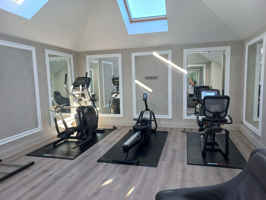 Домашний фитнес-зал для всей семьи