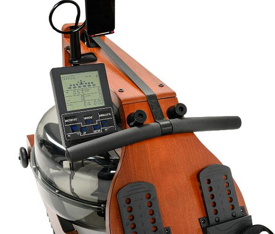Гребной тренажер Unix Fit Wood Rower Dark фото3