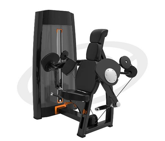 Грузоблочный тренажер на верхнюю часть тела Oxide Fitness F010 бицепс-машина (изолятор)