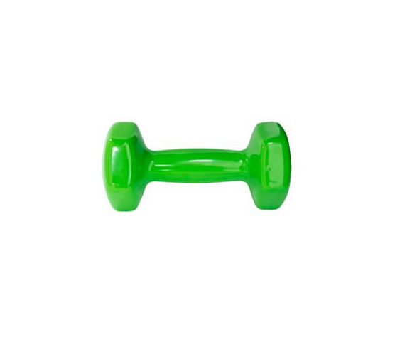 Гантель виниловая Original FitTools 2 кг для групповых программ фото4