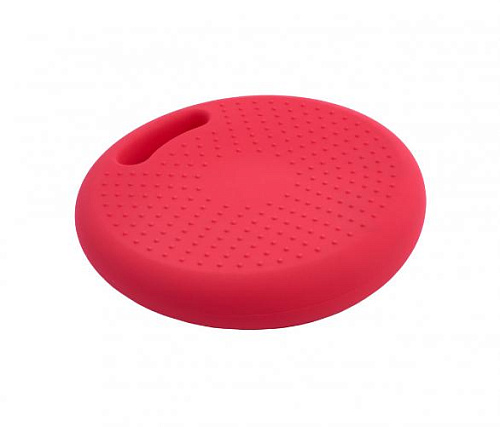 Подушка массажно-балансировочная с ручкой Original FitTools красная