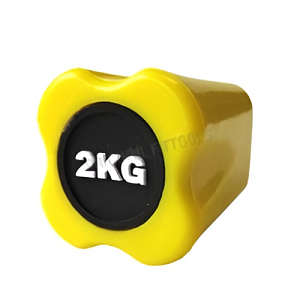 Купить Original FitTools Бодибар FT 2 кг желтый наконечник в Москве