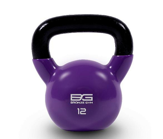 Гиря в ПВХ 12 кг Bronze Gym BGKBV12