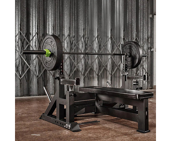 Олимпийская скамья горизонтальная Primal PSWB0506 (со страховочной платформой) фото2