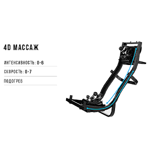 Купить Массажное кресло Meridien Массажное кресло Meridien Houston (black) в Москве