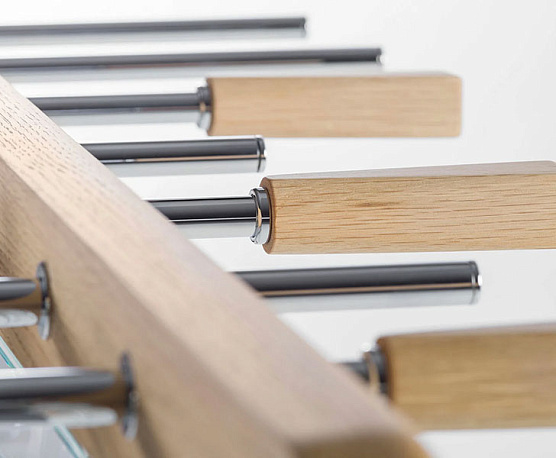 Настольный футбол Impatia Derby di Milano Wood фото3