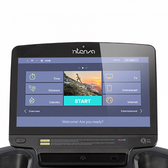 Беговая дорожка Intenza 550Te2 фото2