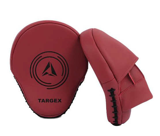 Лапы боксерские Targex HARD красные