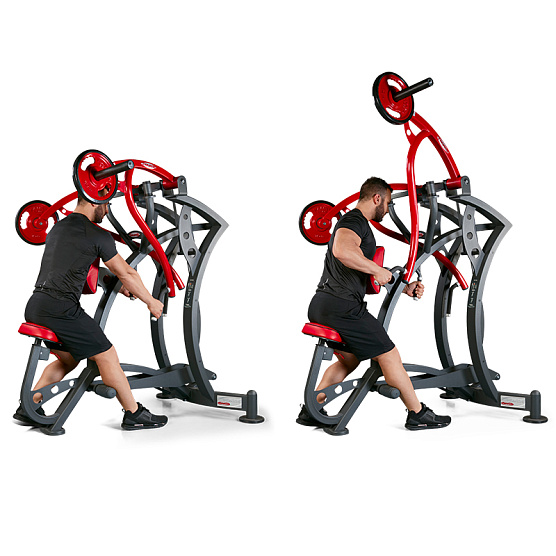 Нагружаемый дисками тренажер Panatta Freeweight HP 1HP502A фото1