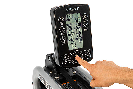 Гребной тренажер Spirit Fitness CRW800H2O фото7