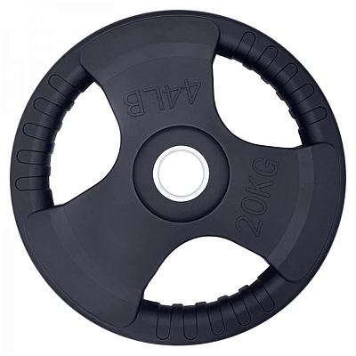 Диск олимпийский 20 кг Black Edition KRAFT Fitness