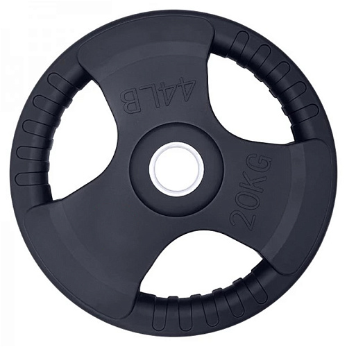 Диск олимпийский 20 кг Black Edition KRAFT Fitness