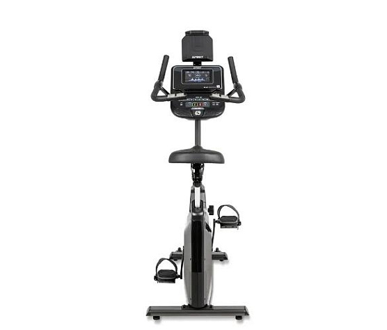 Велотренажер вертикальный Spirit Fitness XBU75 черный фото1