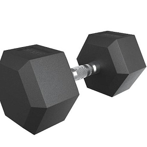 Купить Unix Fit Гантель гексагональная обрезиненная 30 кг / шт. в Москве