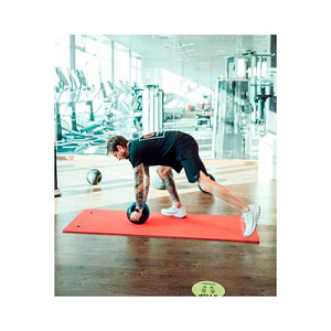 Купить Original FitTools Мяч тренировочный (медицинбол) с хватами, 10 кг в Москве