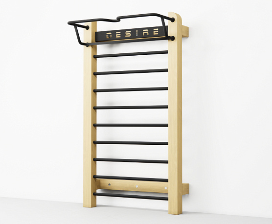 Шведская стенка с удобным турником Desire Eco Base