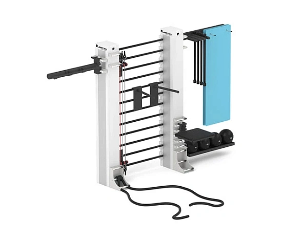 Настенный комплекс на 3 станции Queenax By Precor WALL SOLUTION 2D 1.75 m