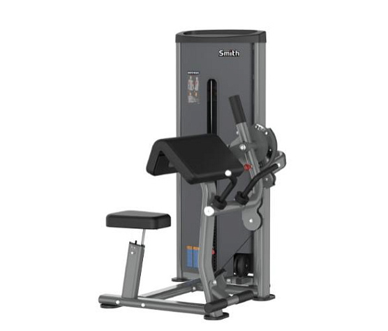 Бицепс-машина (сгибание, стек 100 кг) Smith Fitness Excellence DA044