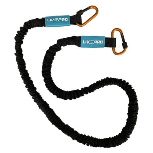Купить Эспандер эластичный с карабином Livepro LP8401-XH в Москве