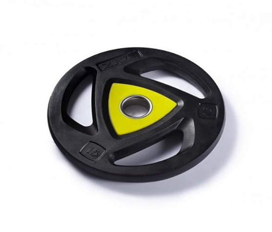 Диск уретановый с цветной вставкой Ziva 2,5 кг фото3