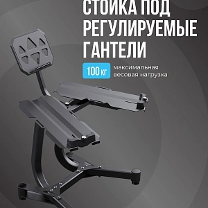 Стойка под регулируемые гантели OXYGEN FITNESS FLEXER RACK Купить Стойка под регулируемые гантели OXYGEN FITNESS FLEXER RACK в Москве