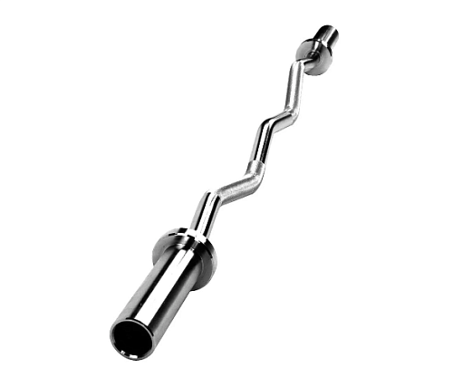 Гриф EZ-гриф слабоизогнутый Original FitTools OKPRO хромированный до 300 LBS