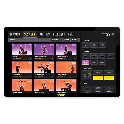 Цифровая сенсорная консоль Technogym Universe Technogym Visio