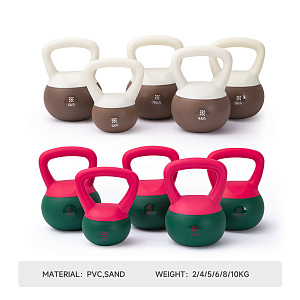 Купить Гиря мягкая Bloom 6кг LB7012/06/WH белый-коричневый в Москве