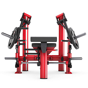 Купить Силовой тренажер Gym80 Жим от груди с отрицательным наклоном 12° с независимыми рычагами (50мм),легкий старт 4346 в Москве