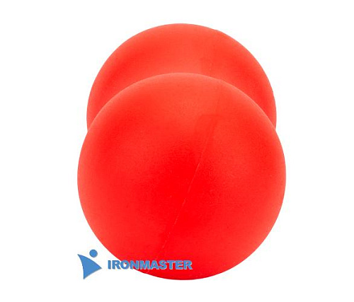 Мяч массажный сдвоенный Original FitTools IR97039B