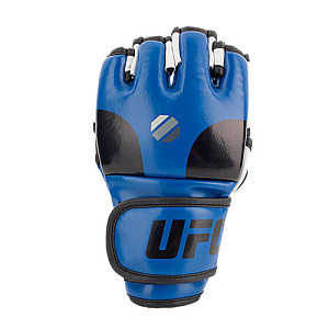 Купить UFC Перчатки MMA тренировочные с открытой ладонью BL. S/M в Москве