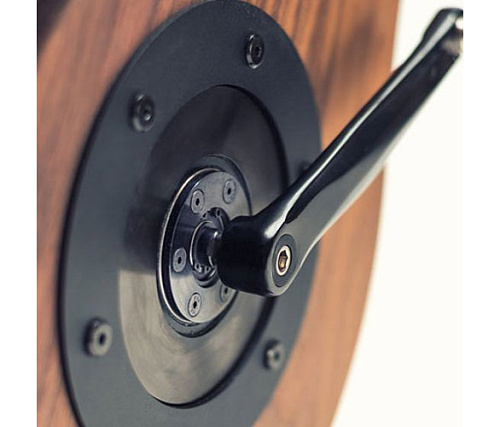 Вертикальный велотренажер NOHrD Bike, ясень