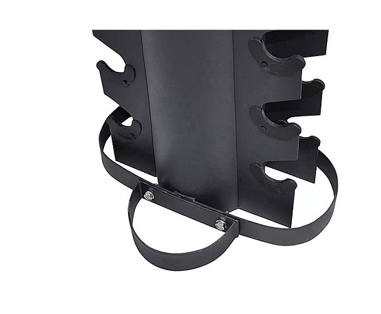 Стойка для хромированных гантелей Hasttings вертикальная фото3