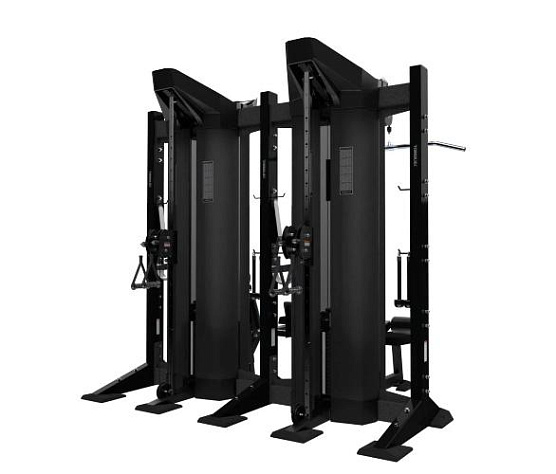 Стойка 2-модульная Torque X-Create XCXS2SC-2M-X1-07, двусторонняя X-Select комплект X1 (черный)